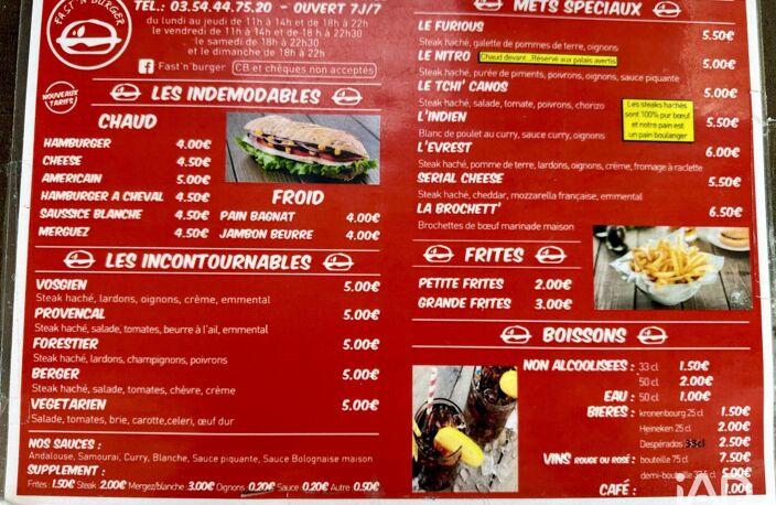 Vente Restauration rapide 30 m&sup2; — photo 5