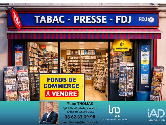Vente Tabac 60 m&sup2; — photo du bien