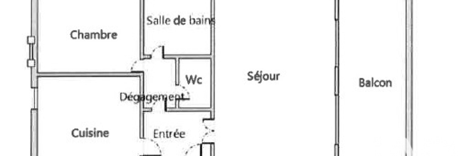 Appartement 2 Pièces 50 m² à louer à Montpellier (34070)