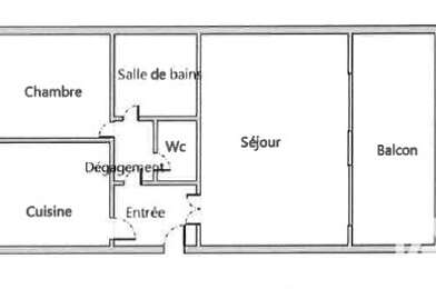 Appartement 2 pièces 765 €