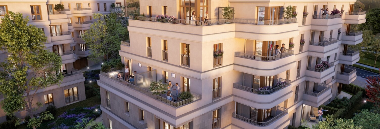 Appartement neuf T2, T3, T4, T5 Pièce 45 à 100 m² à vendre à Élancourt (78990)