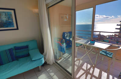 A VENDRE 2 PIECES CABINE 32M2 VUE SUR MER A LA CORNICHE A SE — photo du bien