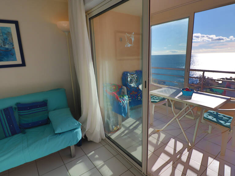 A VENDRE 2 PIECES CABINE 32M2 VUE SUR MER A LA CORNICHE A SE — photo 1
