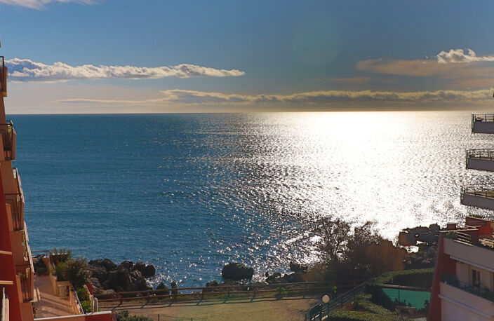A VENDRE 2 PIECES CABINE 32M2 VUE SUR MER A LA CORNICHE A SE — photo 3