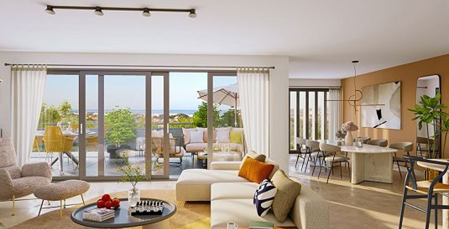 superbe T4 de 105 m² en REZ DE JARDIN ET VUE MER — photo 1