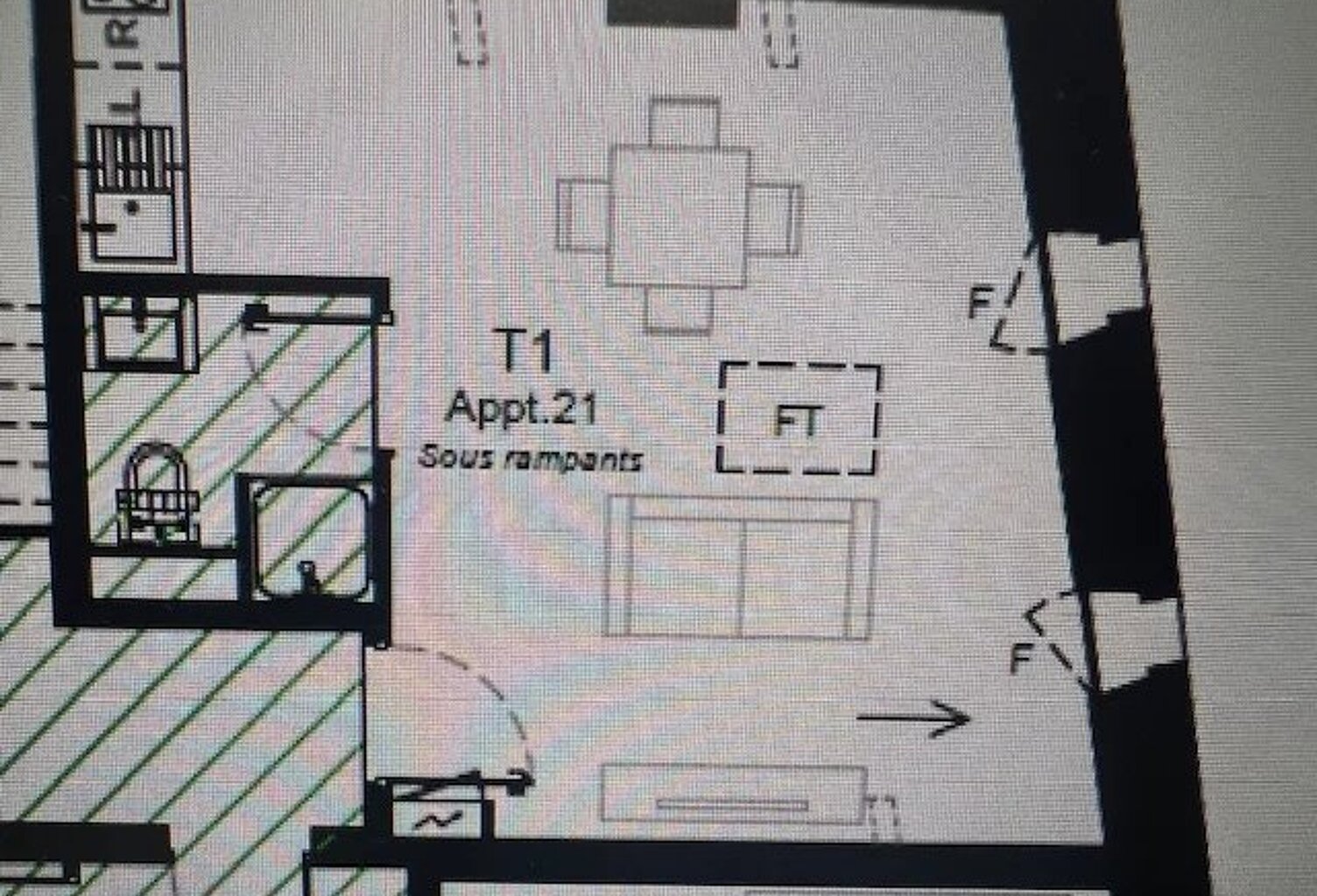 SAMATAN, T1 DE 28,60M2 — photo 1
