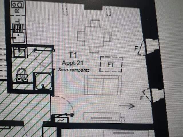 SAMATAN, T1 DE 28,60M2 — photo du bien
