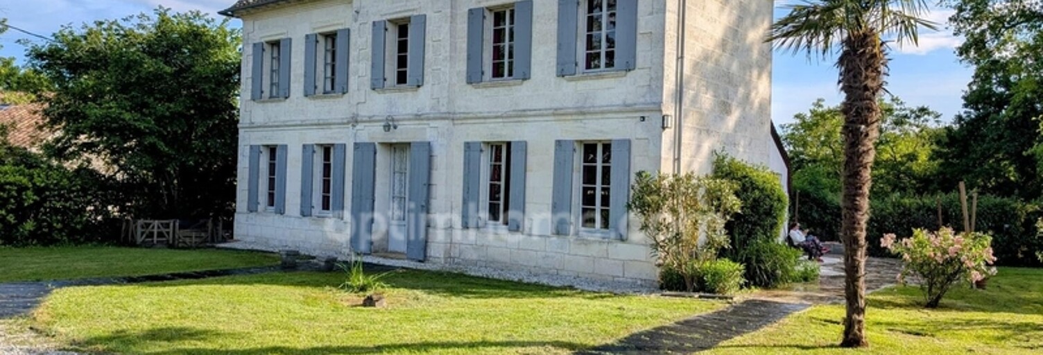 Maison 7 Pièces 176 m² à vendre à Savignac-de-l'Isle (33910)