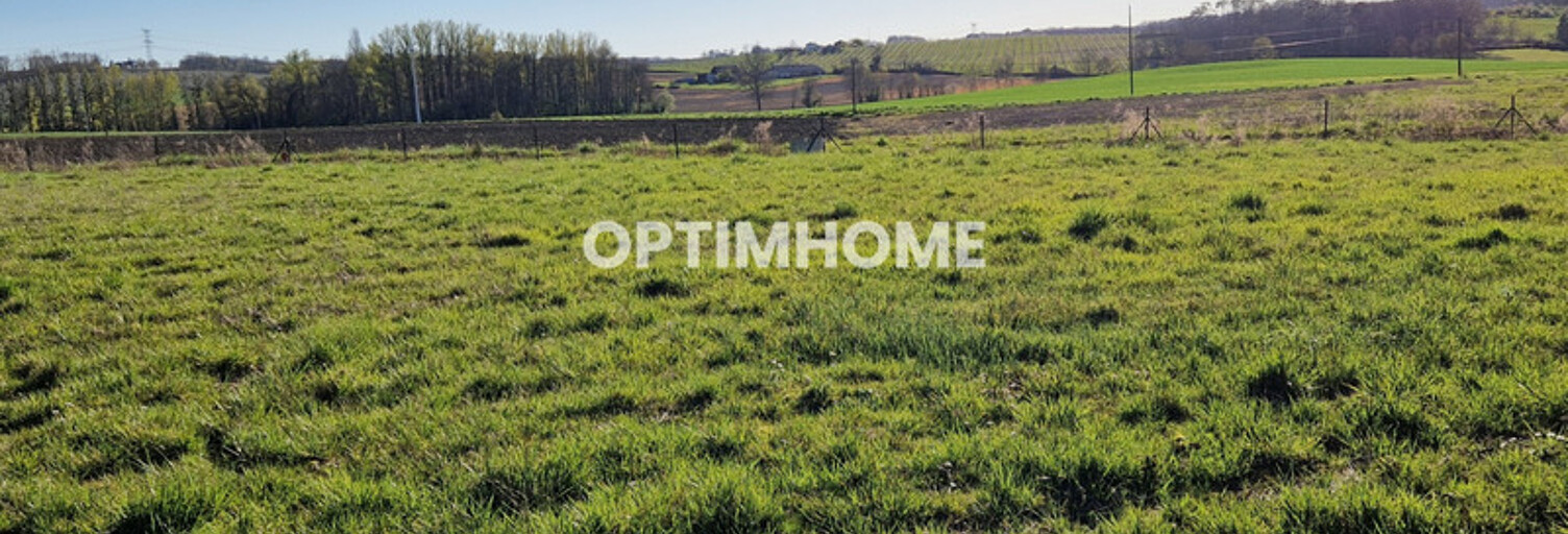 Terrain  3150 m² à vendre à Monteton (47120)