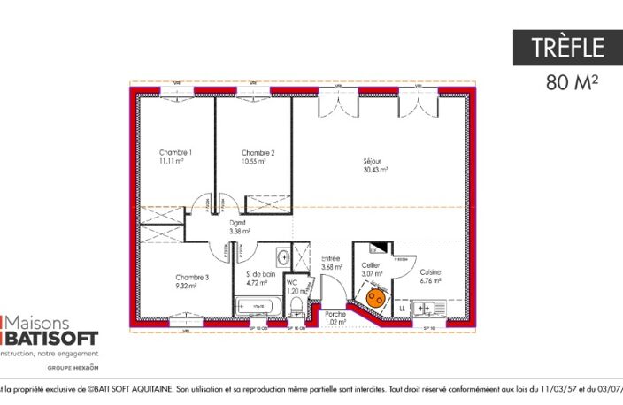 Maison à construire à Portets (33640) — photo 5