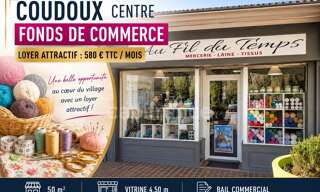 Commerce  50 m² à vendre à Coudoux (13111)