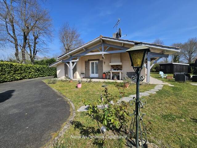 Maison type landaise de plain-pied – 102.37 m² – Terrain 1351 m²  avec piscine,  Le Barp — photo du bien