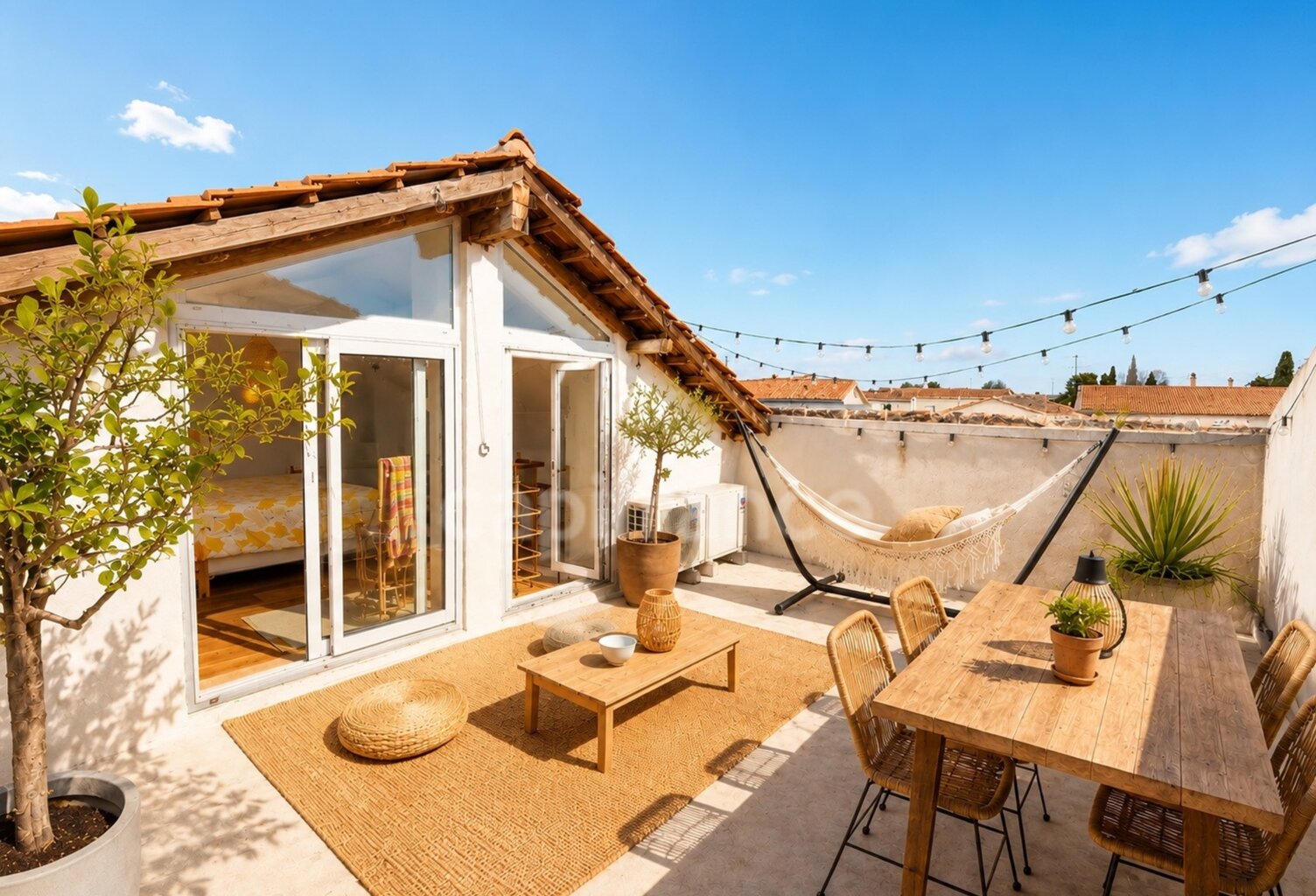 Maison d'architecte avec 3 chambres, toit terrasse, très belles prestations à vendre à Mauguio (34130) — photo 1