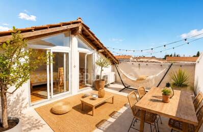 Maison d'architecte avec 3 chambres, toit terrasse, très belles prestations à vendre à Mauguio (34130) — photo du bien