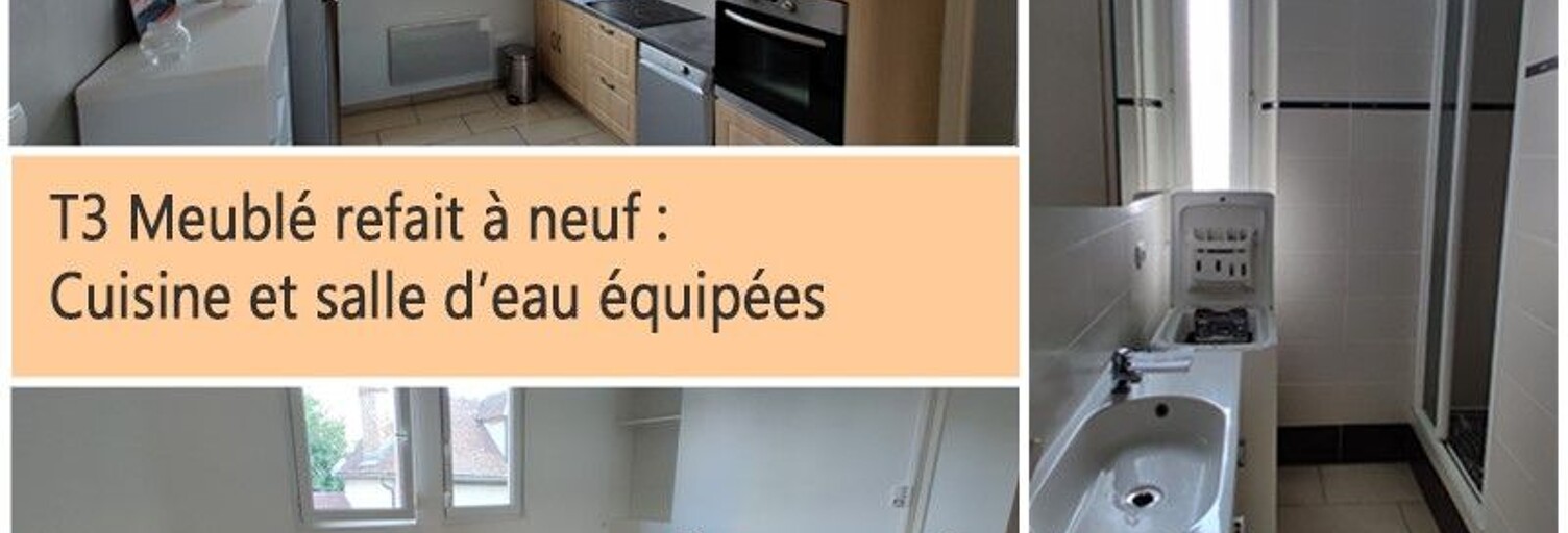 Appartement 3 Pièces 59 m² à louer à Troyes (10000)