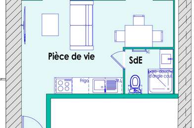 Appartement 2 pièces 64400 €