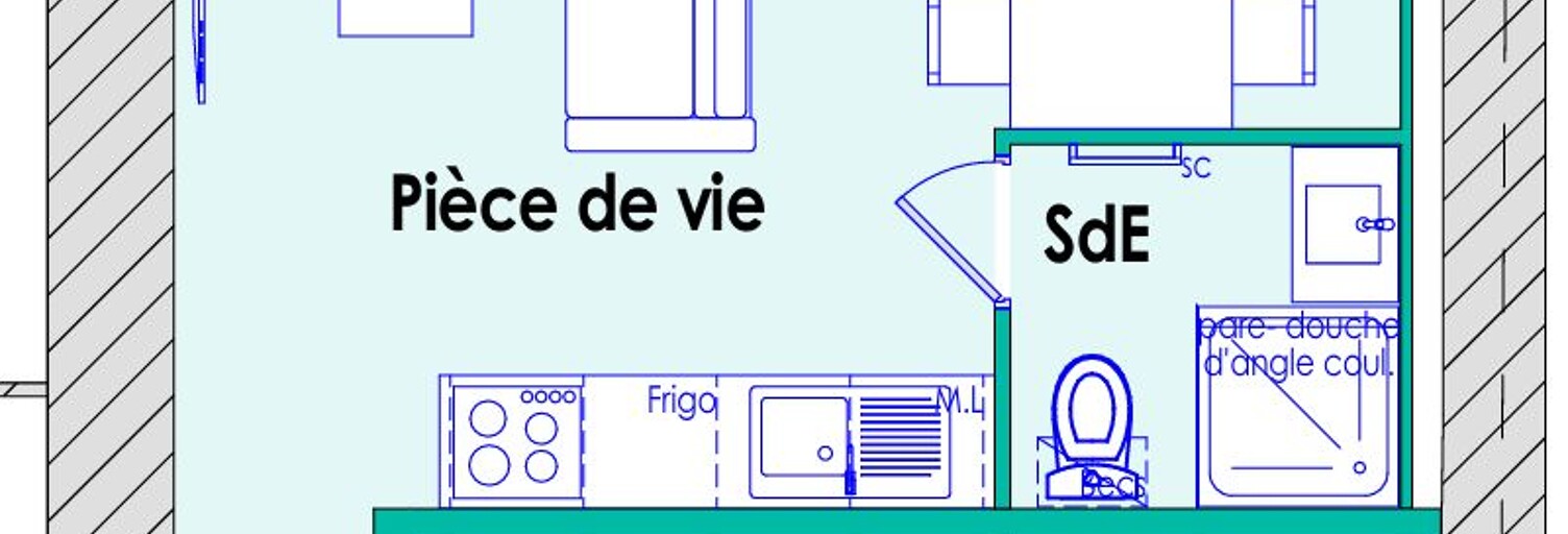 Appartement 2 Pièces 21 m² à vendre à Sainte-Luce-sur-Loire (44980)