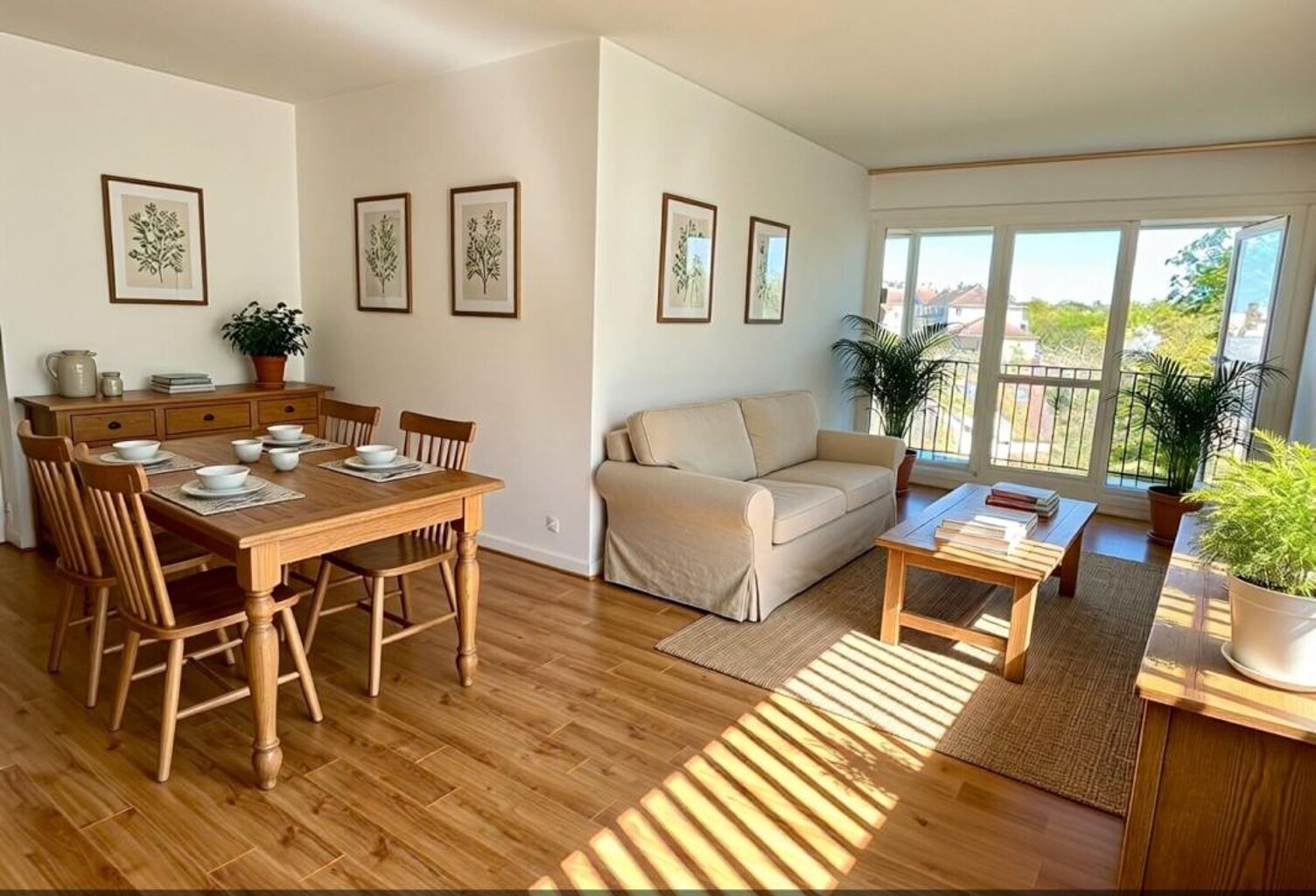 Appartement  de 111m², 3 chambres, balcon, 2 box et une cave — photo 1