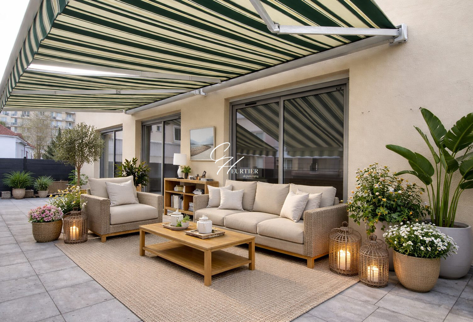 Appartement avec grande terrasse — photo 1