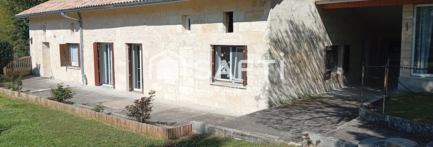 Maison 6 Pièces 121 m² à vendre à Laruscade (33620)