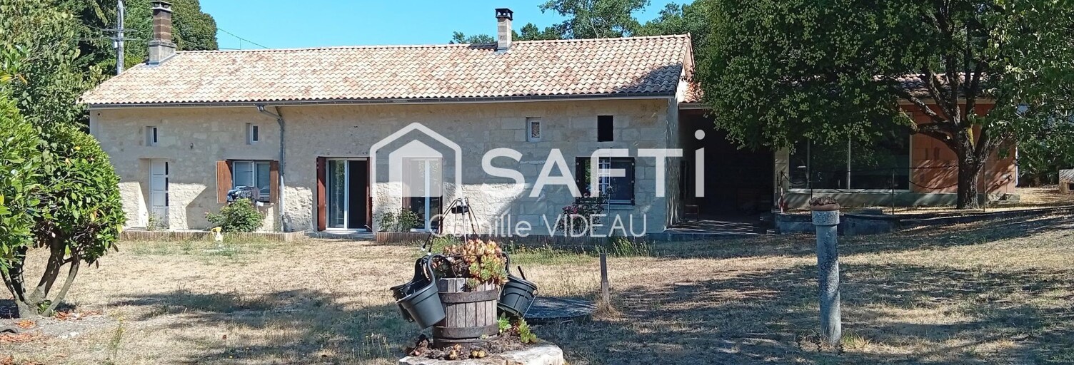 Maison 6 Pièces 121 m² à vendre à Laruscade (33620)