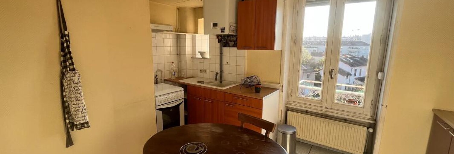 Appartement 3 Pièces 42 m² à vendre à Villeurbanne (69100)