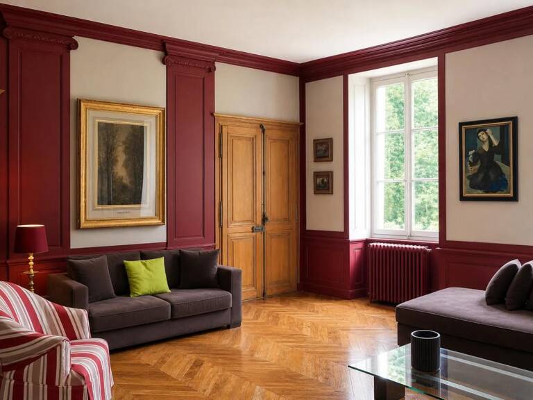 Manoir de 12 pièces avec annexes à Saint-Vérain — photo 1
