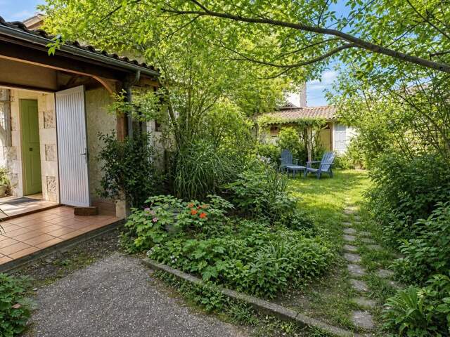 Maison de charme avec gîte et jardin à Marmande — photo du bien