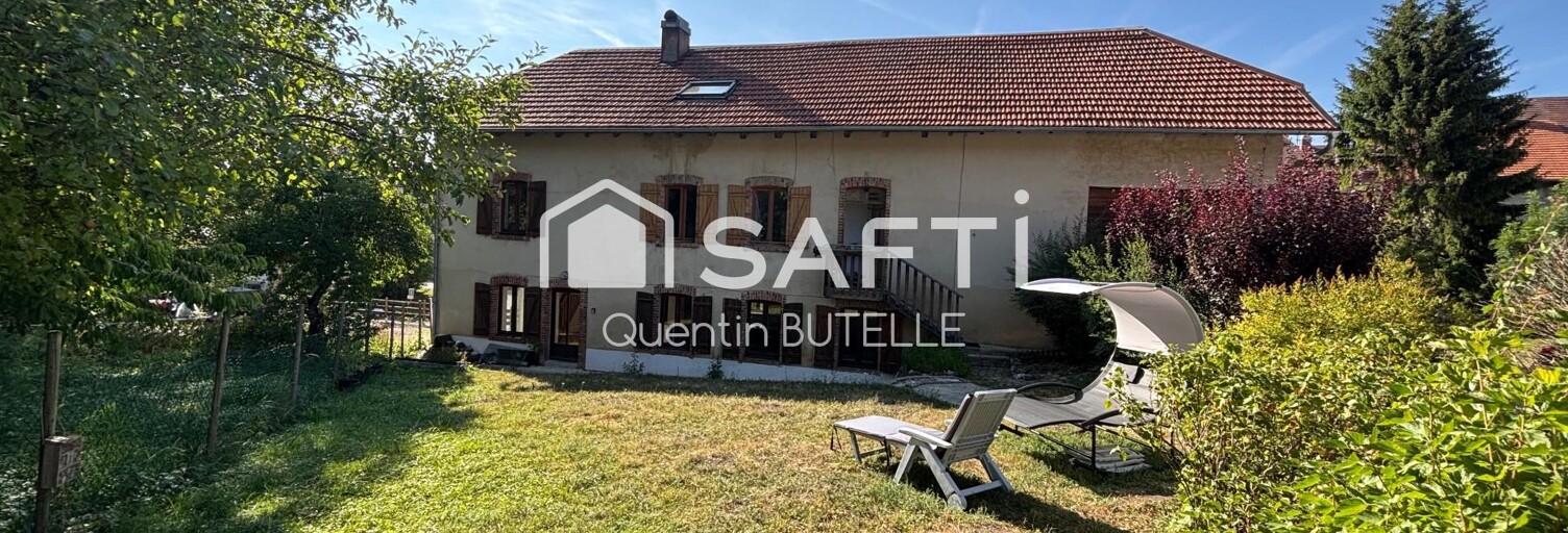Maison 10 Pièces 184 m² à vendre à Rochejean (25370)