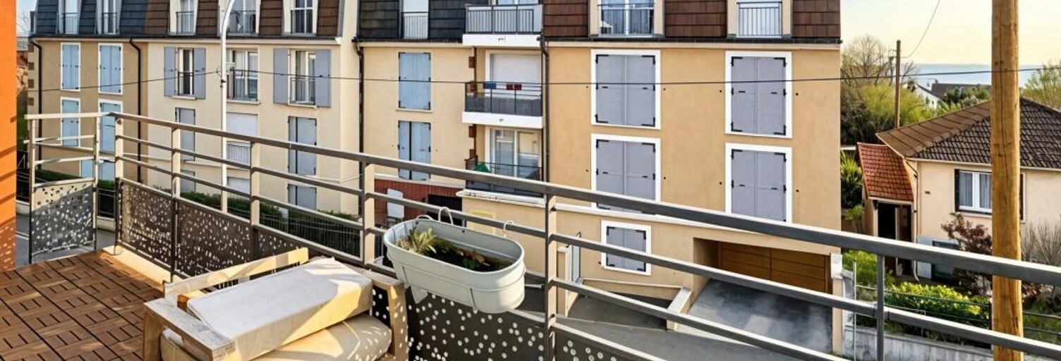 Appartement 3 Pièces 60 m² à vendre à Le Plessis-Bouchard (95130)