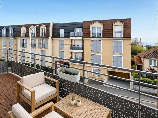Charmant T3 avec balcon et parking au Plessis-Bouchard — photo du bien