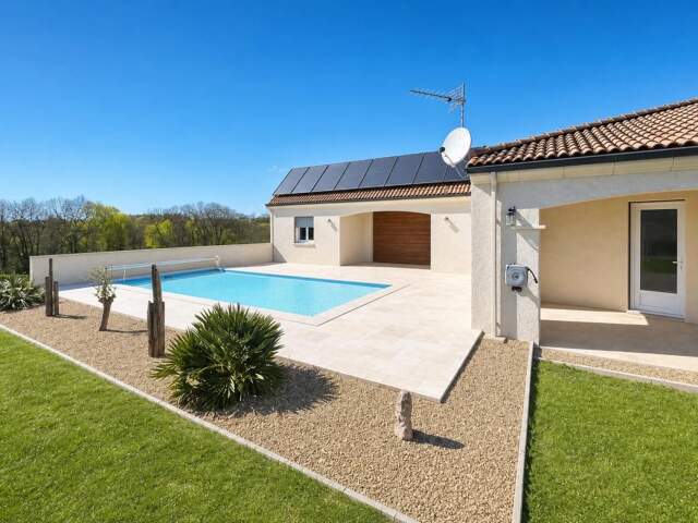 Maison moderne 119 m² à Montaigu-de-Quercy — photo du bien
