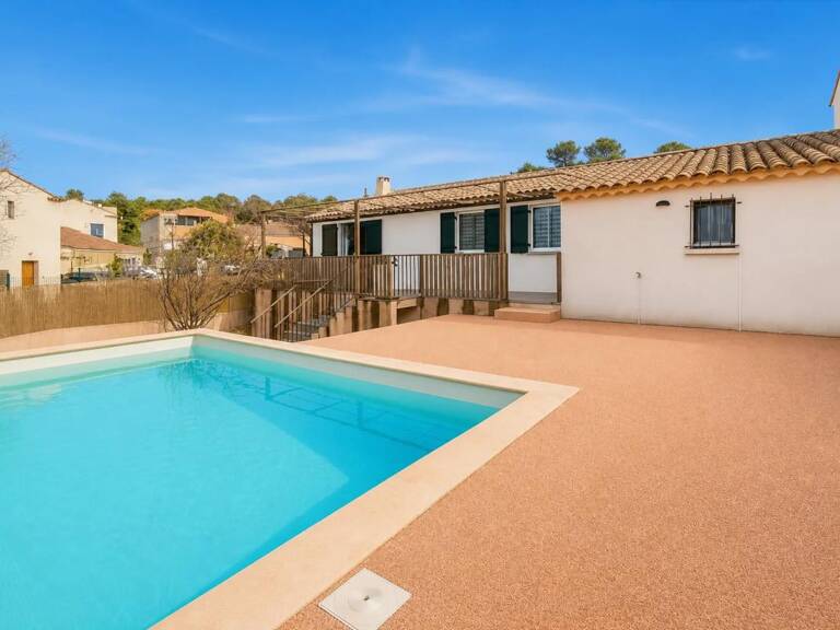 Maison moderne avec jardin et piscine — photo 1