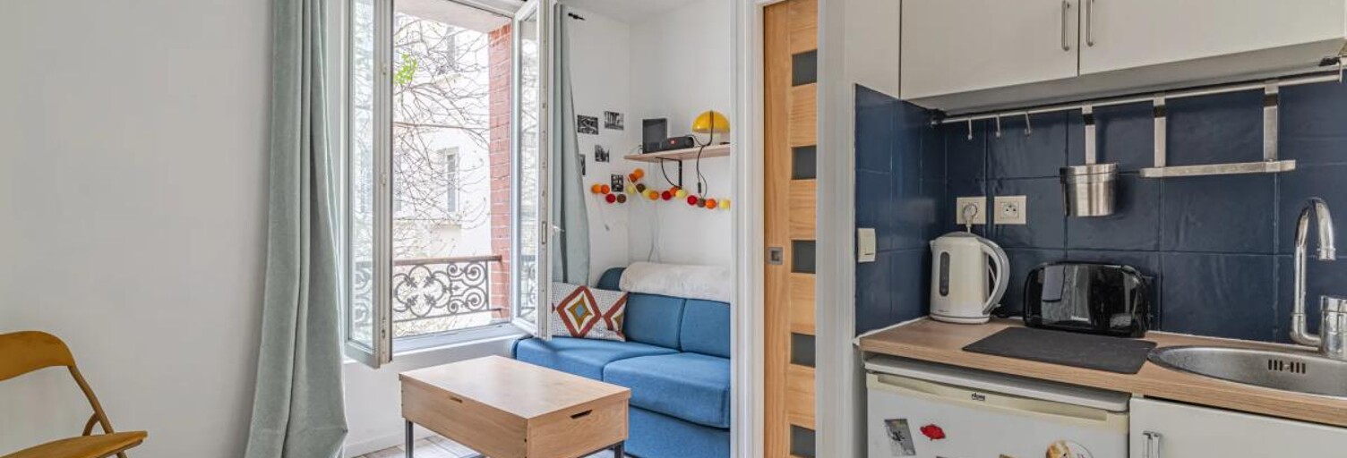 Appartement 1 Pièce 18 m² à vendre à Paris 20 (75020)