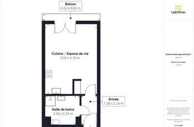 Studio avec balcon et parking – Choisy-le-Roi — photo du bien