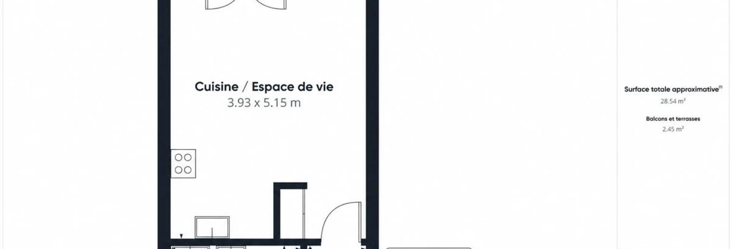 Appartement 1 Pièce 28 m² à vendre à Choisy-le-Roi (94600)