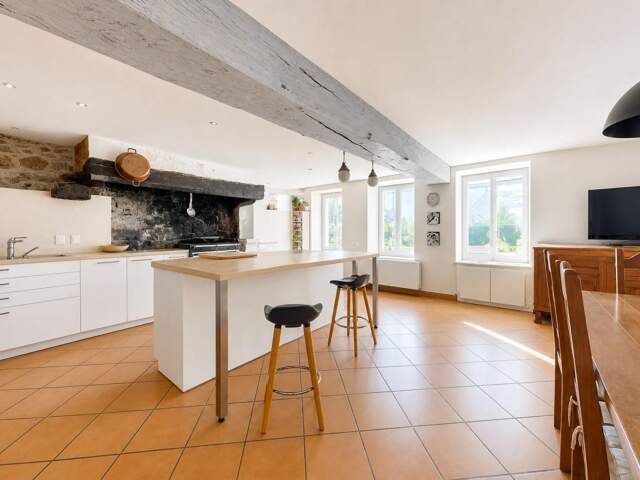 Grande Maison de Caractère avec Terrain Arboré à Lapeyrouse — photo du bien