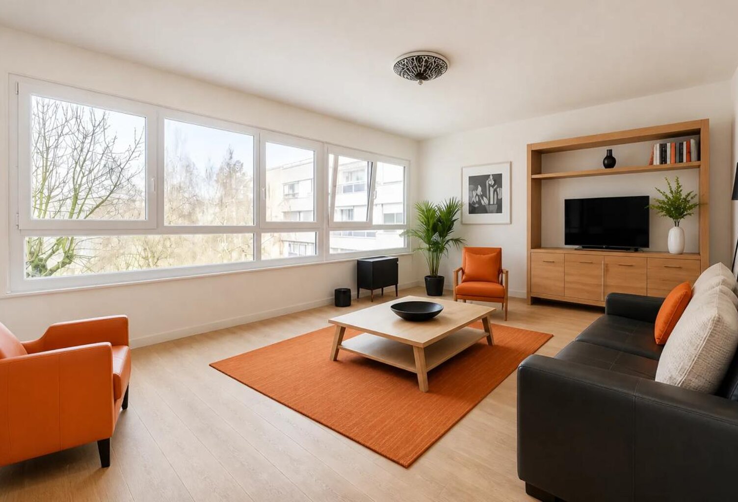 Élancourt : Lumineux 3 pièces de 73 m² avec vue sur parc — photo 1