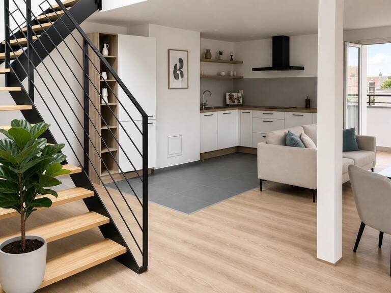 Duplex de 4 pièces en parfait état - 108m² - Valenciennes — photo 1