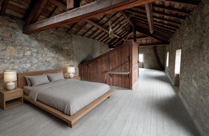 Maison à rénover de 4 pièces de 96 m² à Saint-Désirat — photo 2