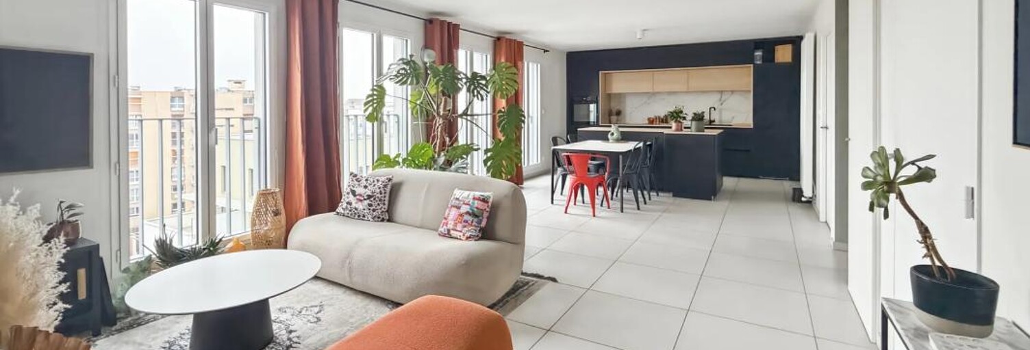 Appartement 4 Pièces 106 m² à vendre à Villeurbanne (69100)