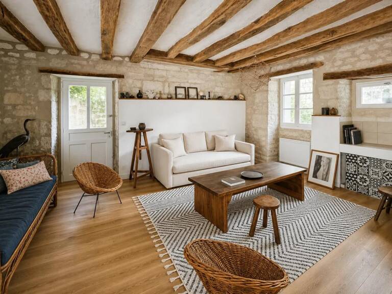 Maison XVIIe, 150 m² et jardin à Rigny-Ussé — photo 1