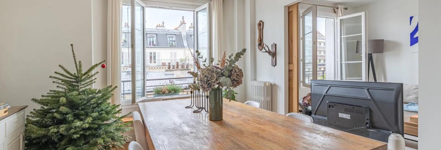 Appartement 3 Pièces 52 m² à vendre à Paris 17 (75017)