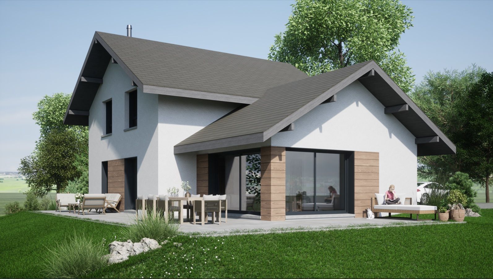 Projet de construction d'une maison 134 m² avec terrain à NAVES-PARMELAN (74)