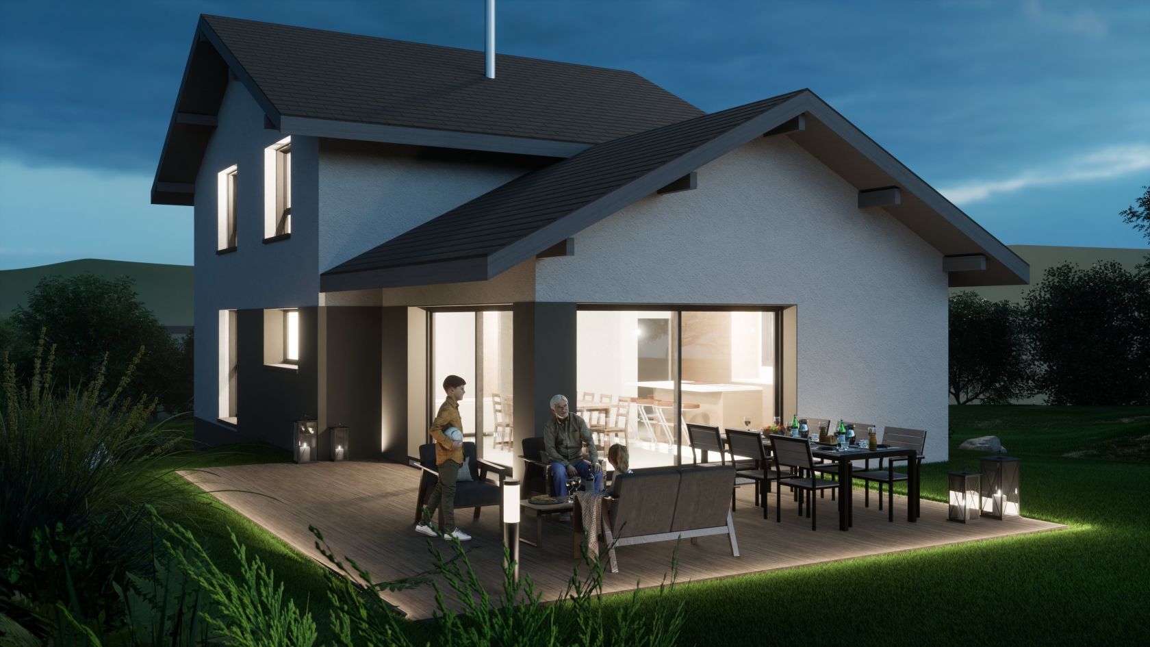 Projet de construction d'une maison 137 m² avec terrain à LARRINGES (74)