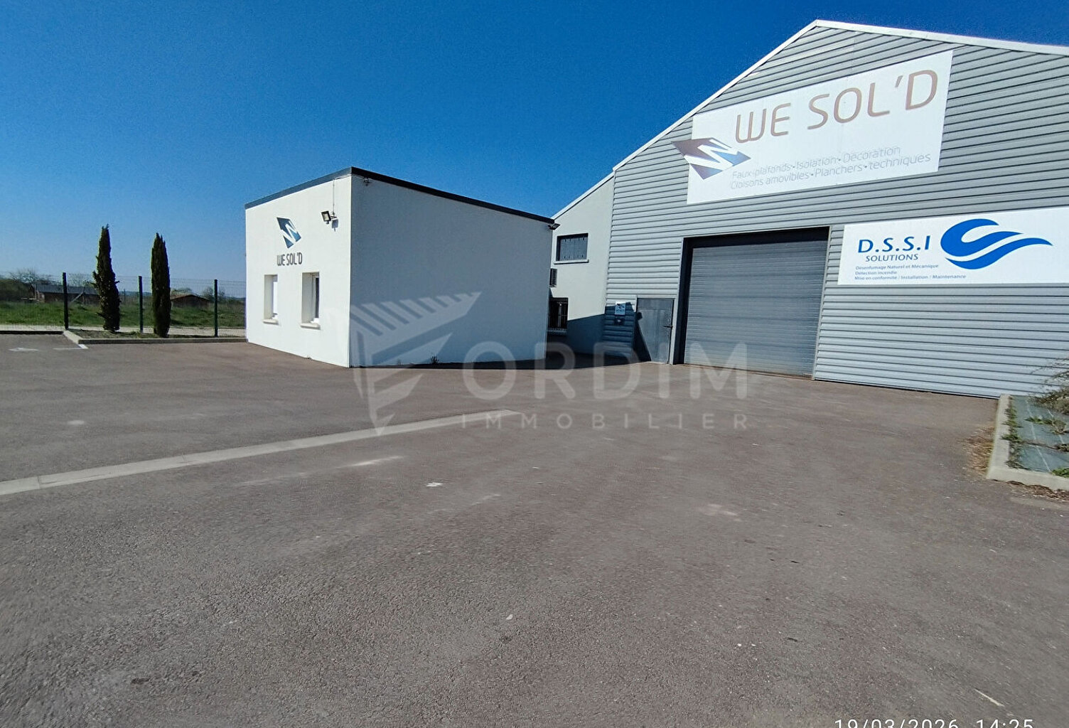 AUXERRE PERRIGNY - BATIMENT D'ACTIVITE 600M² — photo 1