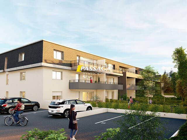 A VENDRE - Appartement T3 avec parking couvert -  OLEMPS — photo du bien