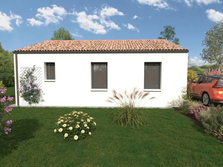 Projet de construction d'une maison 61 m² avec terrain à LEZOUX (63) — photo 1