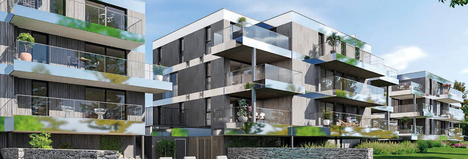 Appartement neuf T1, T2, T3, T4 Pièce 28 à 102 m² à vendre à Brest (29200)