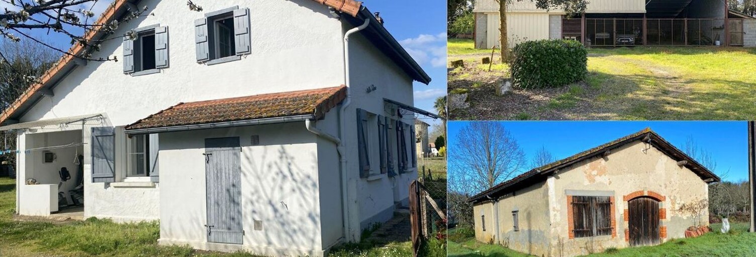 Maison 7 Pièces 101 m² à vendre à Saint-Justin (40240)